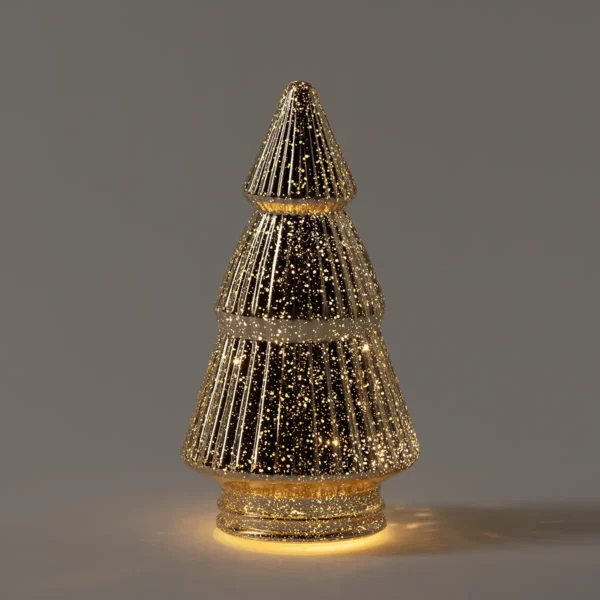 Led Décor Trees – Gold - Dark Room Scentsy LED Décor Trees Green & Gold - Holiday 2026