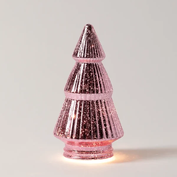 Led Décor Trees – Pink - Lit 1 Scentsy LED Décor Trees Pink & Blue - Holiday 2026
