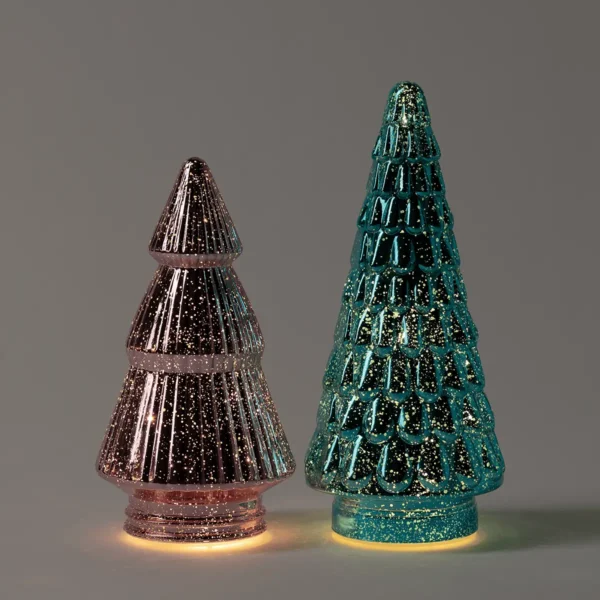 Led Décor Trees – Pink And Blue - Dark Room Scentsy LED Décor Trees Pink & Blue - Holiday 2026
