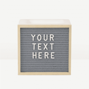 LETTERBOARD SCENTSY WARMER