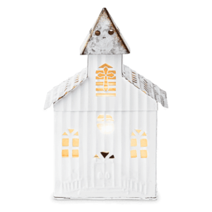 LITTLE CHURCH SCENTSY WARMER GLOWING