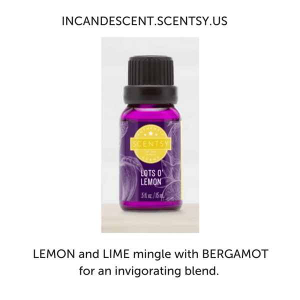 Lots O' Lemon Scentsy Oil