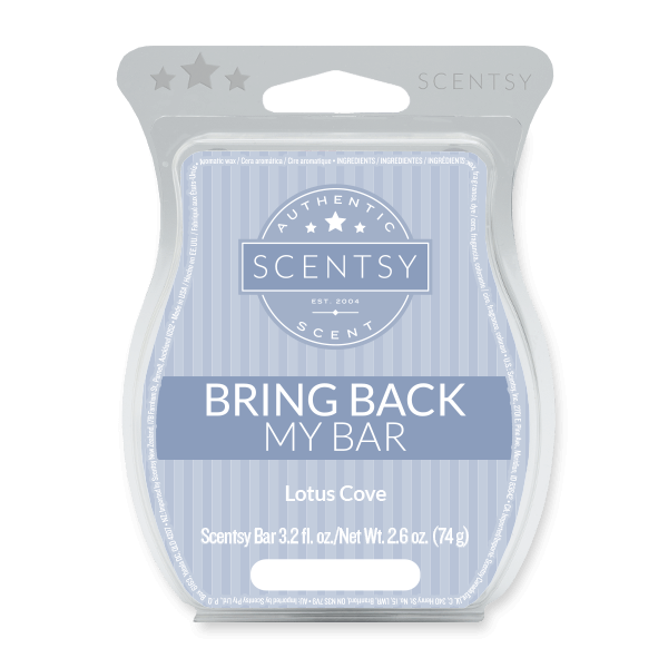 LOTUS COVE BRING BACK MY SCENTSY BAR JULY 2018