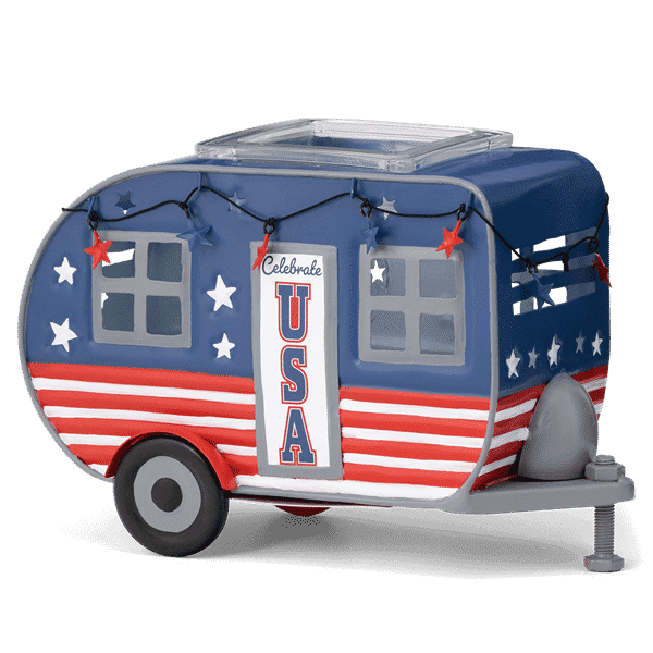 Land of Liberty Scentsy Warmer Camper