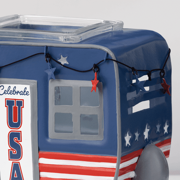 Land of Liberty Scentsy Warmer Detail