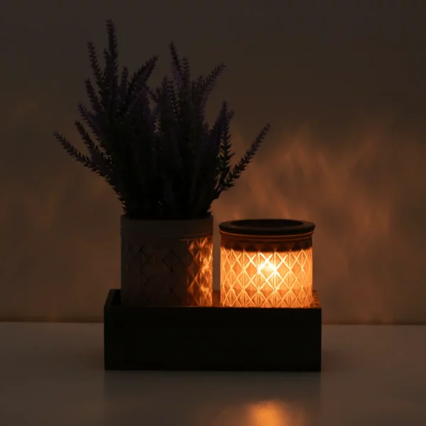Lavender Bouquet Scentsy Warmer | July 2024 Warmer of the Month