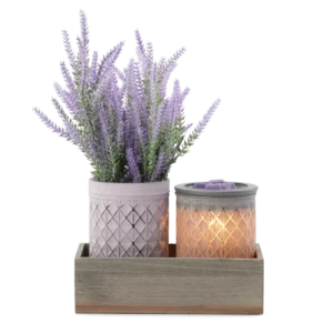 Lavender Bouquet Scentsy Warmer | July 2024 Warmer of the Month