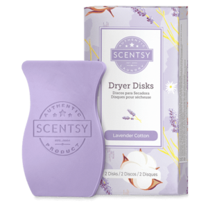 Lavender Cotton Scentsy Dryer Disks