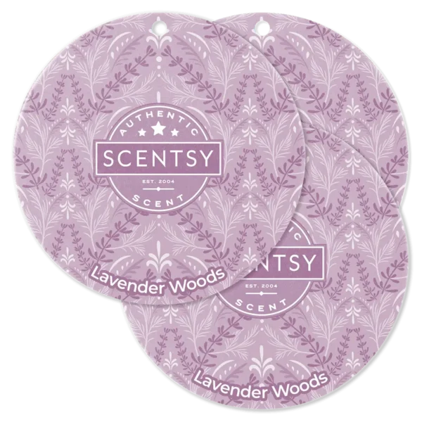 Lavender Woods Scentsy Scent Circle 3 Pack
