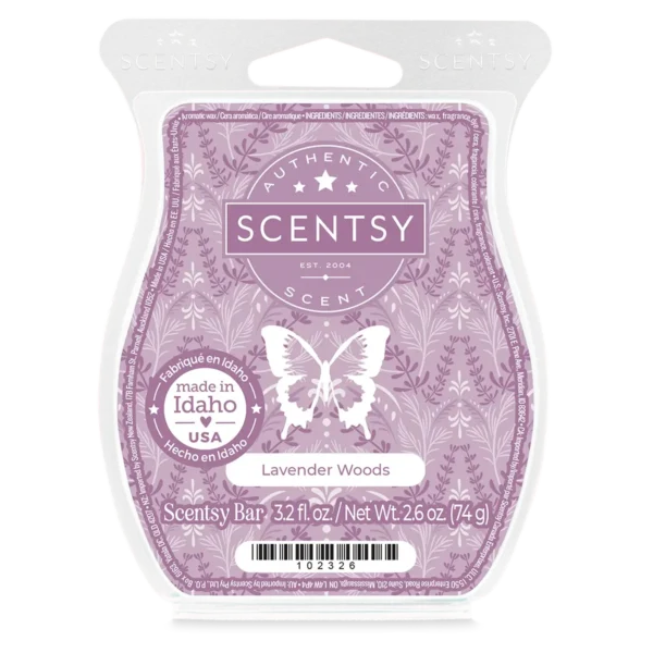 Lavender Woods Scentsy Wax Bar