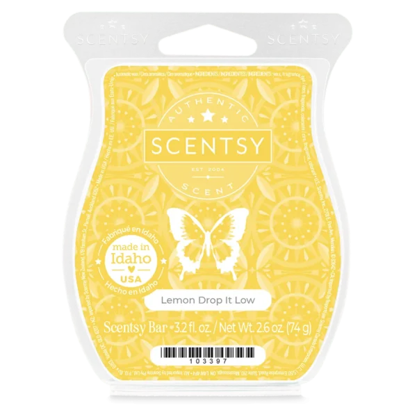 Lemon Drop it Low Scentsy Wax Bar | Let's Dance