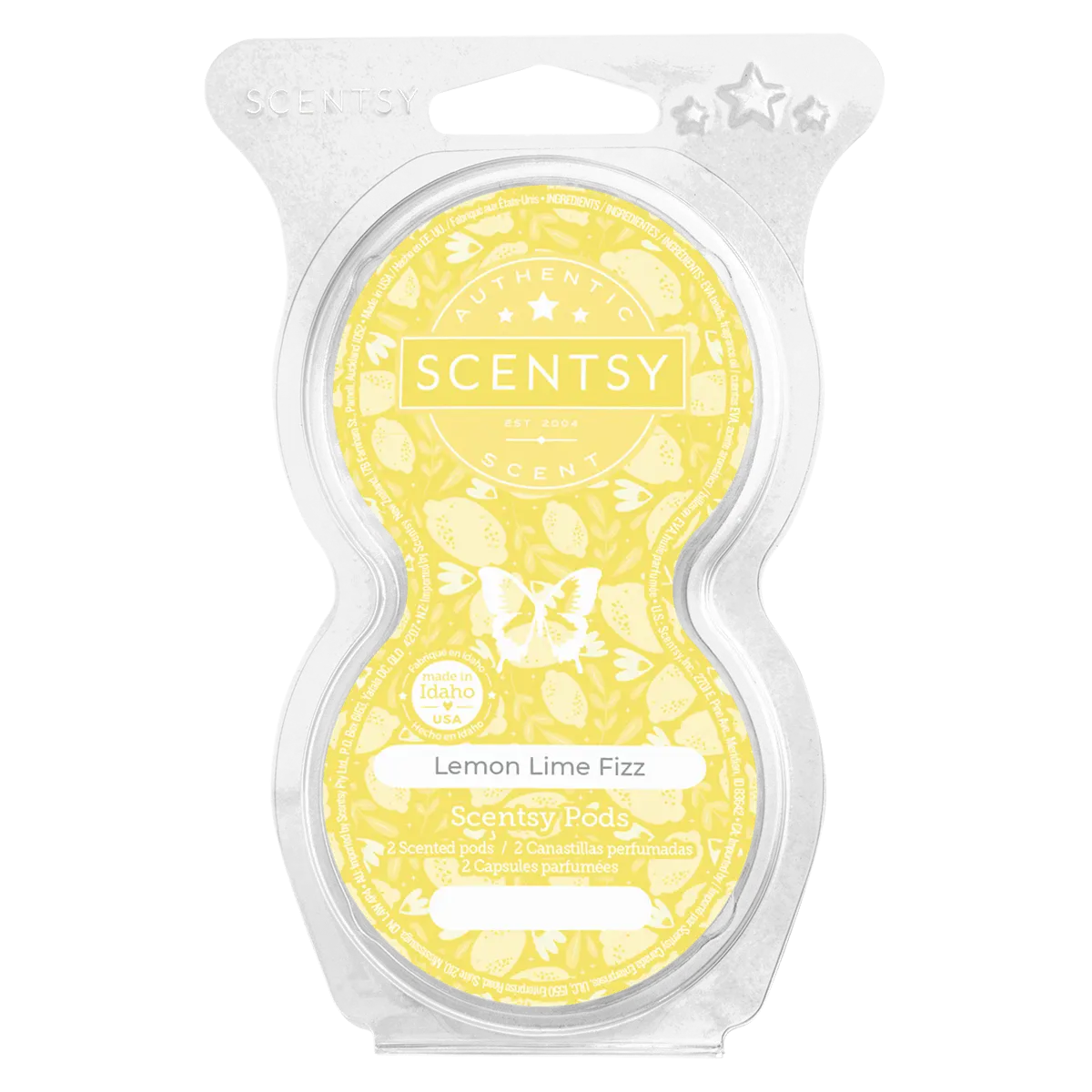 Lemon Lime Fizz Scentsy Pods Easter 2024 Incandescent.Scentsy.us