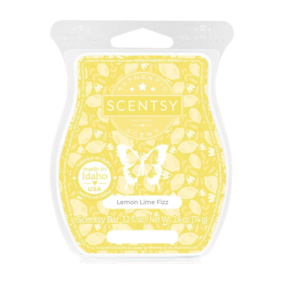 Lemon Lime Fizz Scentsy Bar Easter 2024 Incandescent.Scentsy.us