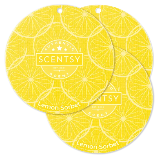 Lemon Sorbet Scentsy Scent Circle 3 Pack
