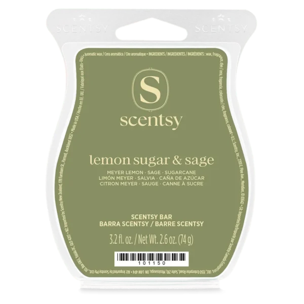 Lemon Sugar & Sage Scentsy Wax Bar