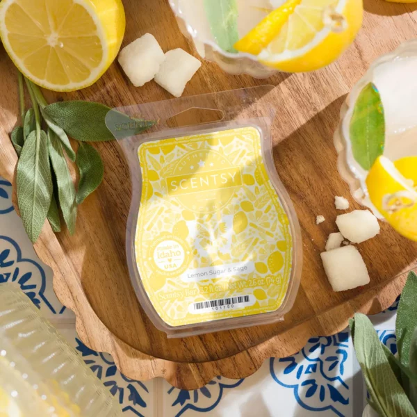 Lemon Sugar & Sage Scentsy Bar |  June 2025