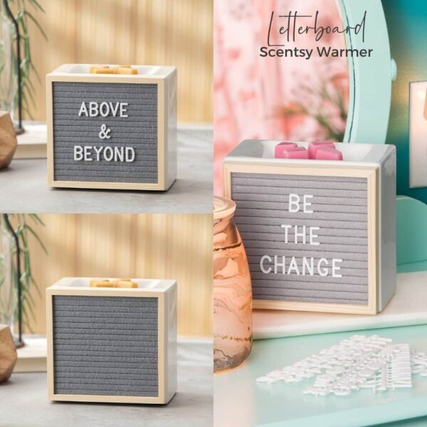 Letterboard Scentsy Warmer