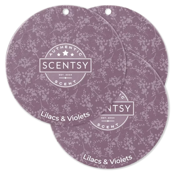 Lilacs & Violets Scentsy Scent Circle 3 Pack