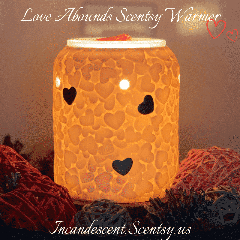 LOVE ABOUNDS SCENTSY WARMER