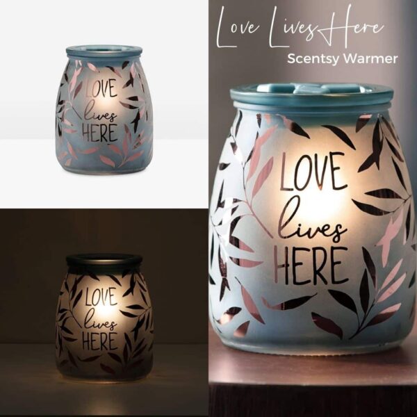 Love Lives Here Scentsy Warmer