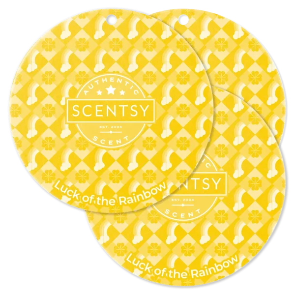 Luck of the Rainbow Scentsy Scent Circle 3 Pack | February 2025