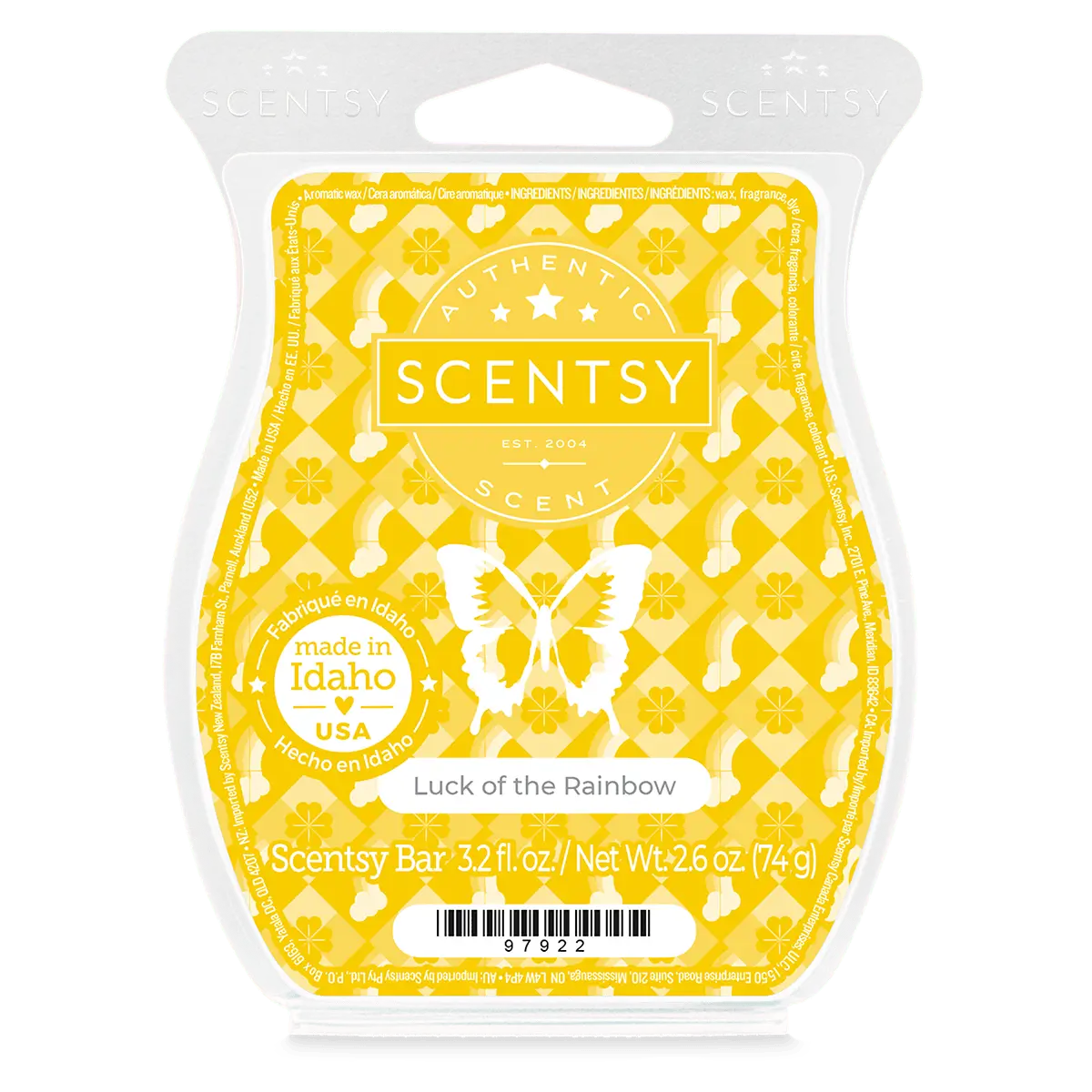 Luck Of The Rainbow Scentsy Bar February 2025