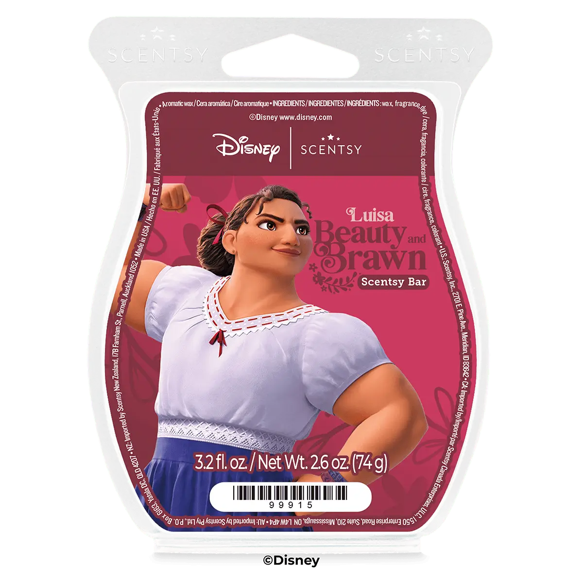 Luisa: Beauty & Brawn Scentsy Bar | Disney Encanto