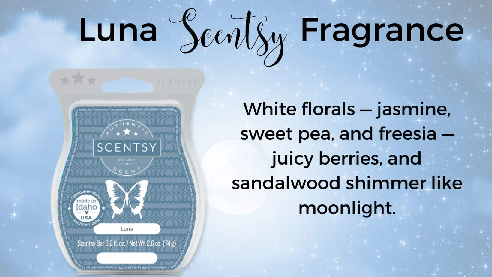 Luna Scentsy Fragrance 1