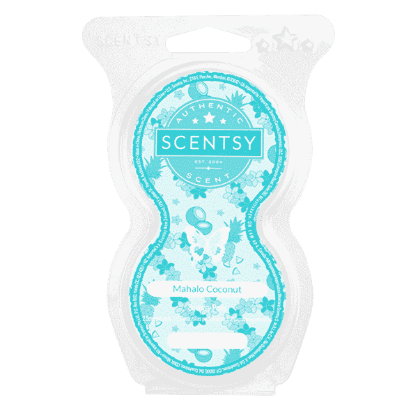 MAHALO COCONUT SCENTSY PODS