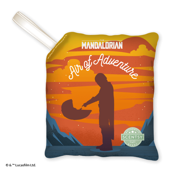 MANDALORAN AIR OF ADVENTURE SCENTSY SCENT PAK