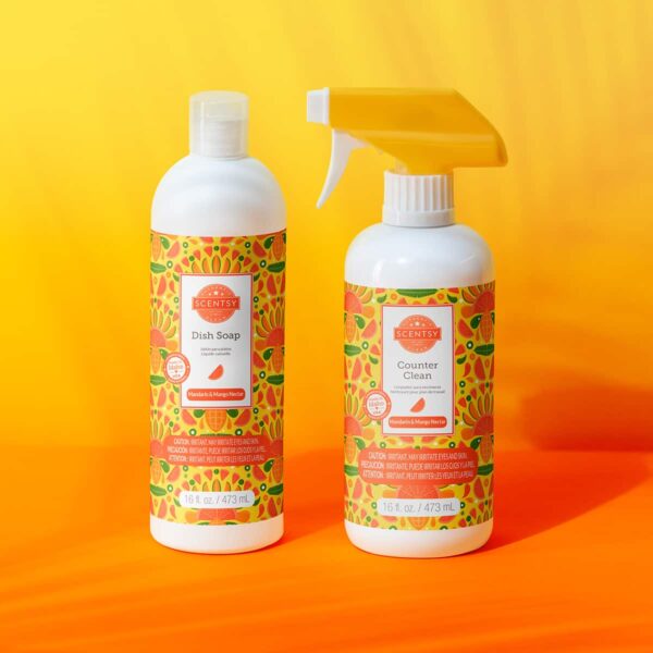 Mandarin & Mango Nectar Scentsy Clean Bundle | Summer 2021