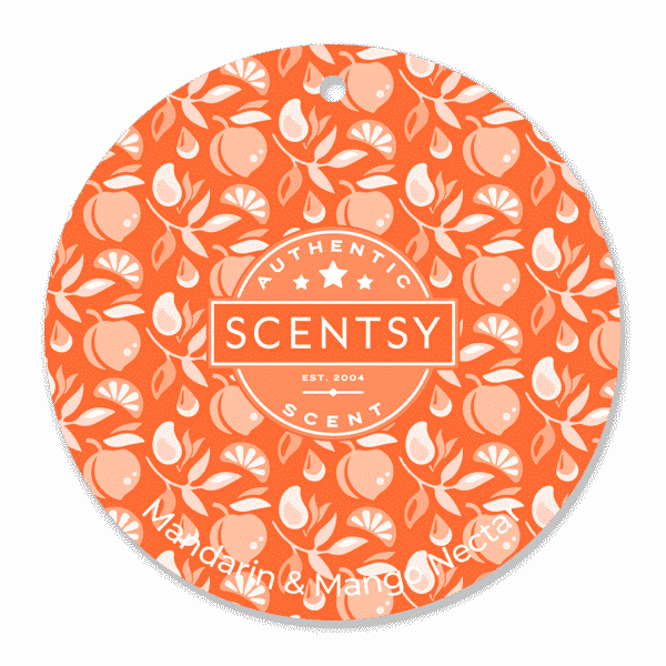 MANDARIN MANGO NECTAR SCENTSY SCENT CIRCLE