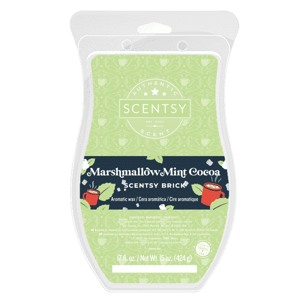 MARSHMALLOW MINT COCOA SCENTSY BRICK