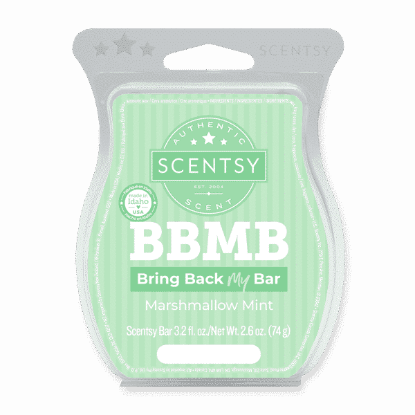 MARSHMALLOW MINT SCENTSY BAR 1