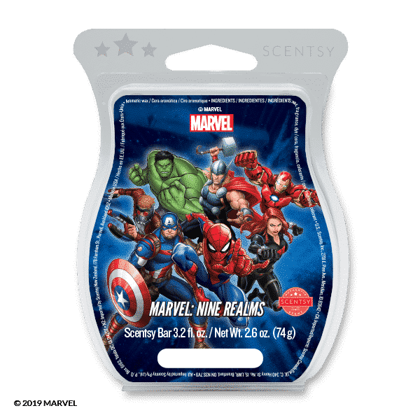 MARVEL NINE REALMS SCENTSY BAR