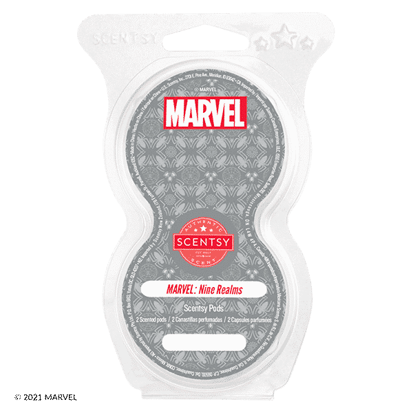 MARVEL NINE REALMS SCENTSY PODS