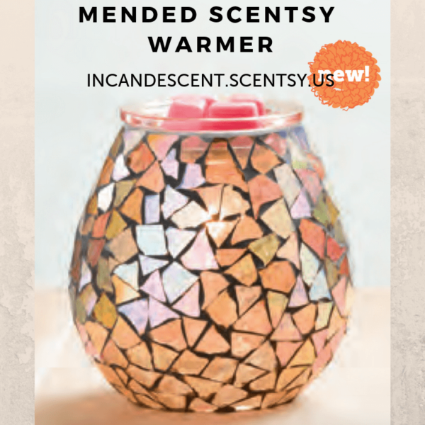 Mended Scentsy Warmer (1) Mended Mosaic Scentsy Warmer