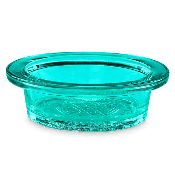 MERMAID GLASS SCENTSY WARMER - DISH ONLY