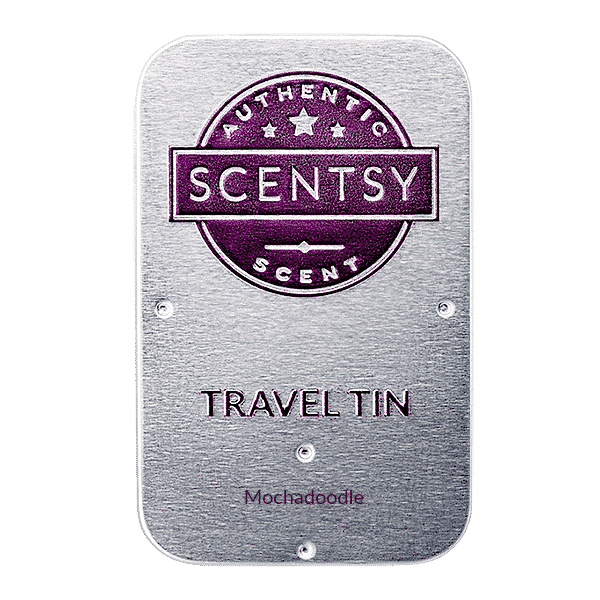 MOCHADOODLE SCENTSY TRAVEL TIN