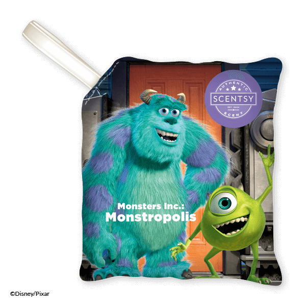 MONSTERS INC MONSTROPOLIS SCENTSY PAK