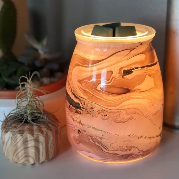 MOON OVER JUPITER SCENTSY WARMER GLOW DARK