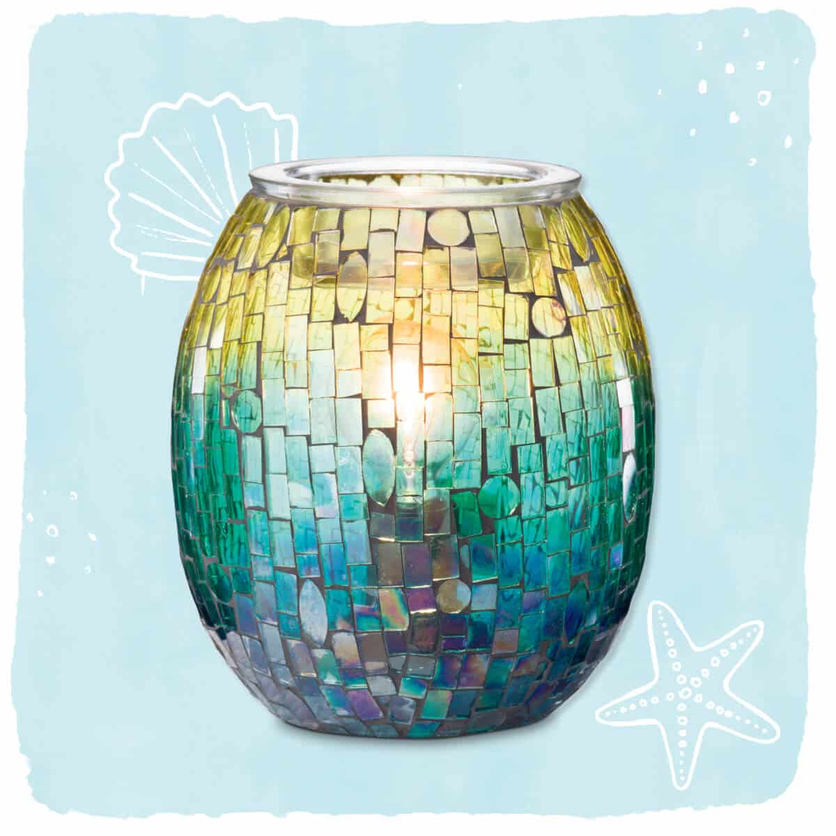 MOSAIC MIST SCENTSY WARMER