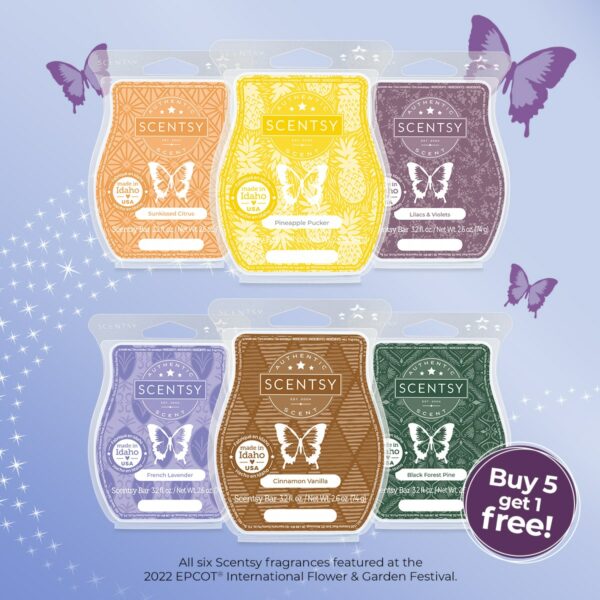 Garden Scentsy Wax Bar Bundle
