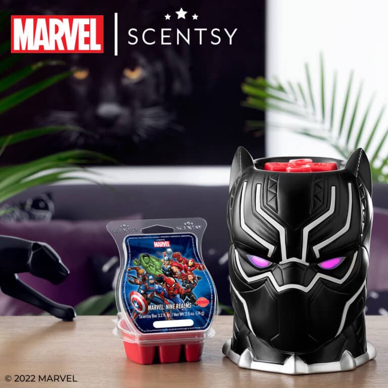 Black Panther Scentsy Warmer Marvel