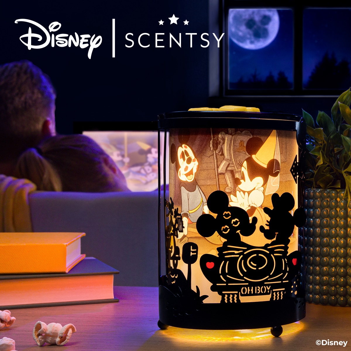 NEW MICKEY MOUSE SCENTSY WARMER HEAD MINNIE