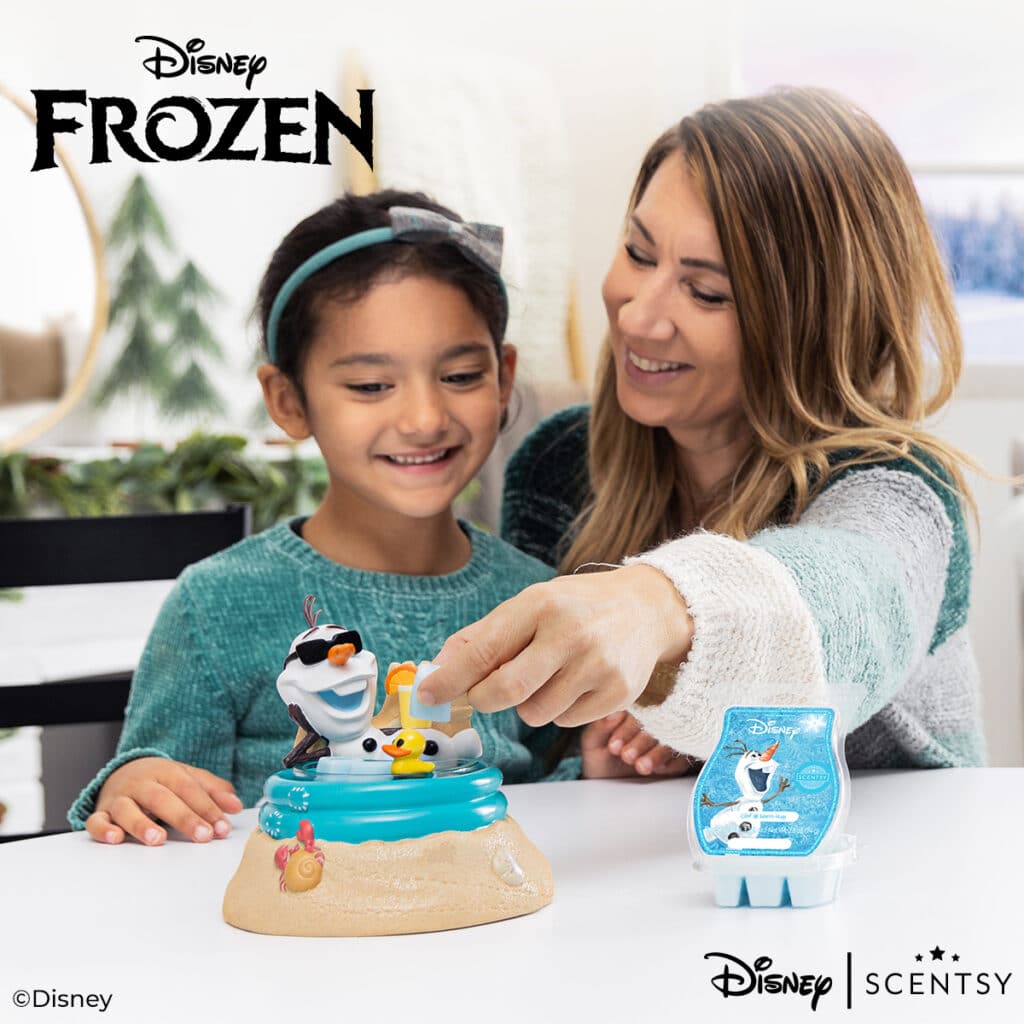 Disney Frozen Scentsy Collection | Olaf Warmer + Elsa