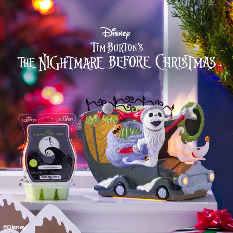 Jack Skellington Santa Scentsy Warmer Nightmare Before Christmas