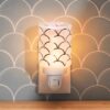 Golden Scallops Scentsy Mini Warmer