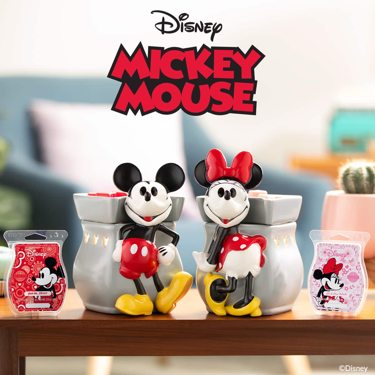 MICKEY & MINNIE MOUSE SCENSTY WARMERS