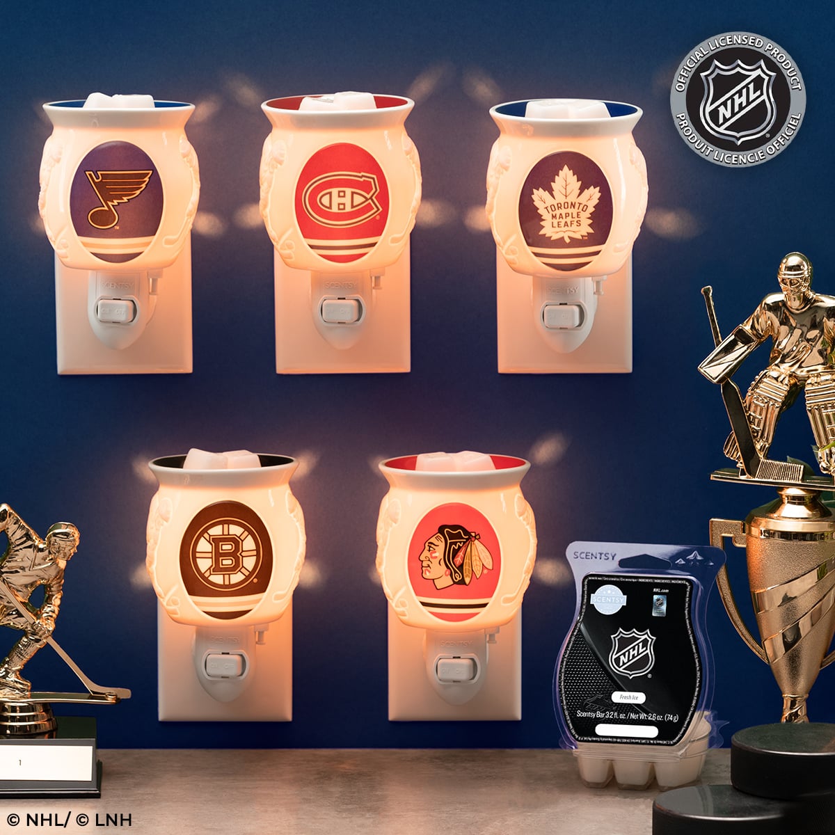 NHL® Scentsy Collection | Hockey Scentsy Warmer 60% off Sale